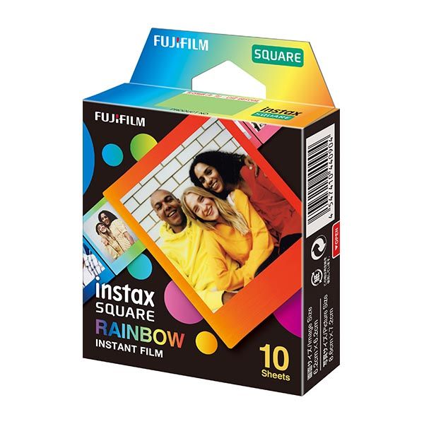 Fujifilm Instax Square Raimbow - 10 Foto