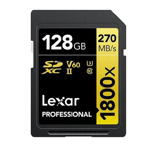 Lexar Professional 1800x UHS-II 64/128/256/512GB
