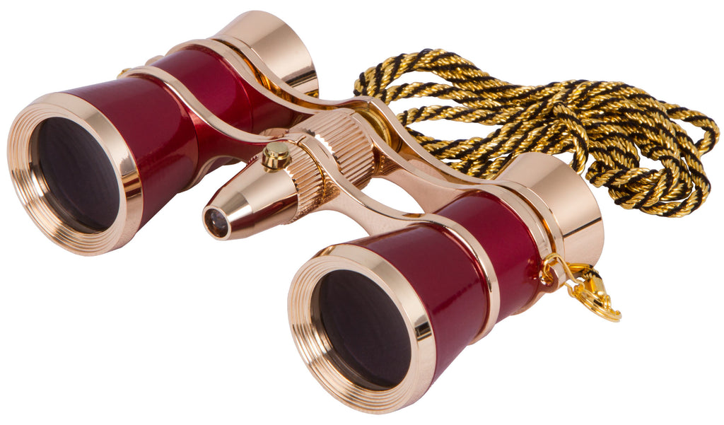 Binocolo da teatro Levenhuk Broadway 325F (con luce LED e cordoncino da collo)
