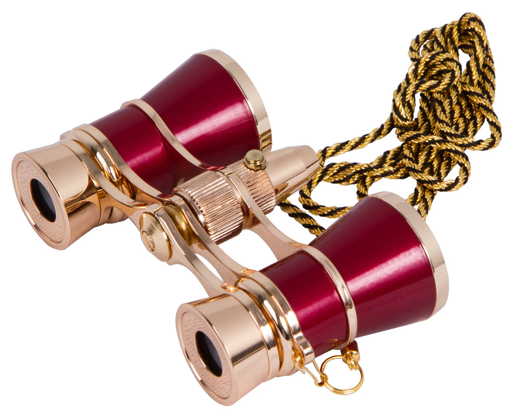 Binocolo da teatro Levenhuk Broadway 325F (con luce LED e cordoncino da collo)