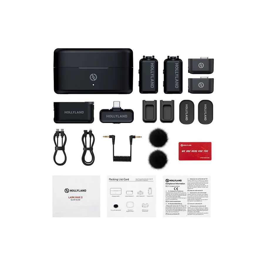 Hollyland Lark Max 2 - Varie Configurazioni