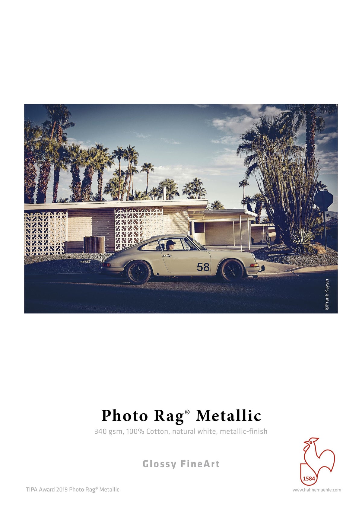 Hahnemuhle Photo Rag  Metallic gr340  A2x25