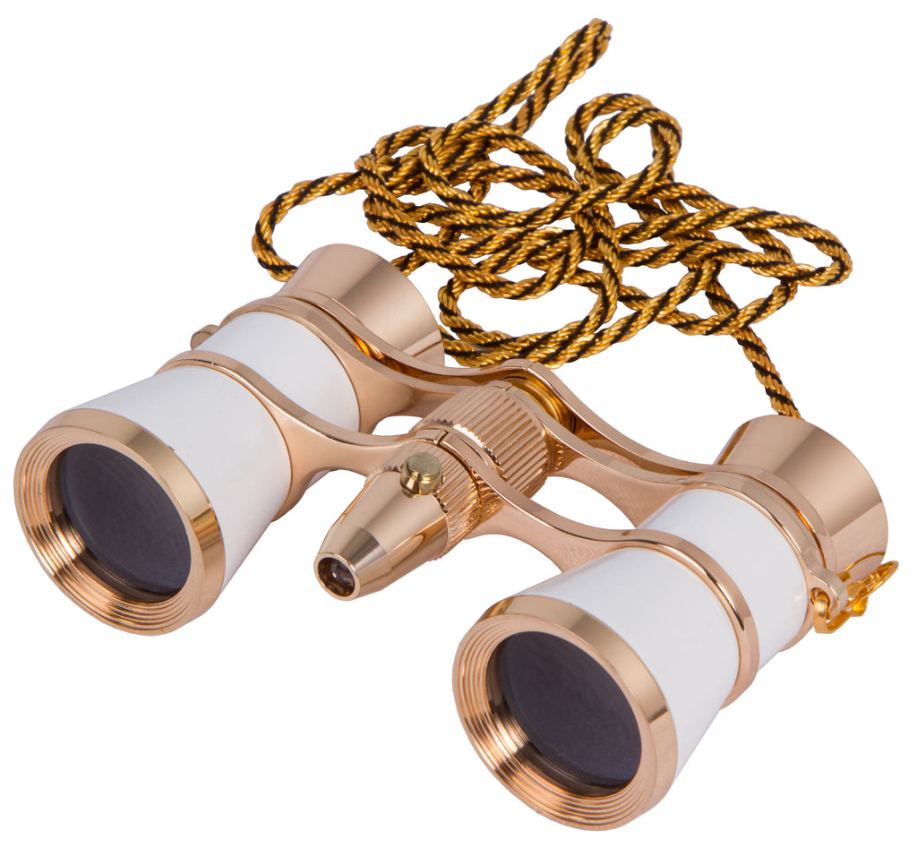 Binocolo da teatro Levenhuk Broadway 325F (con luce LED e cordoncino da collo)