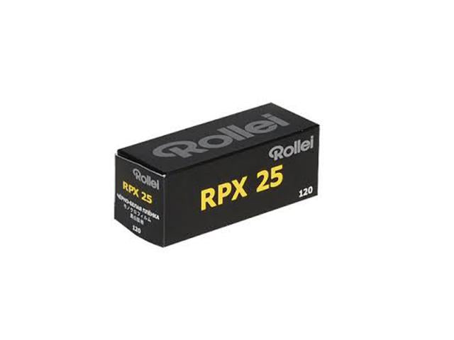 Rollei Pancromatico RPX 25 120mm B/W ( 1 Rullino )
