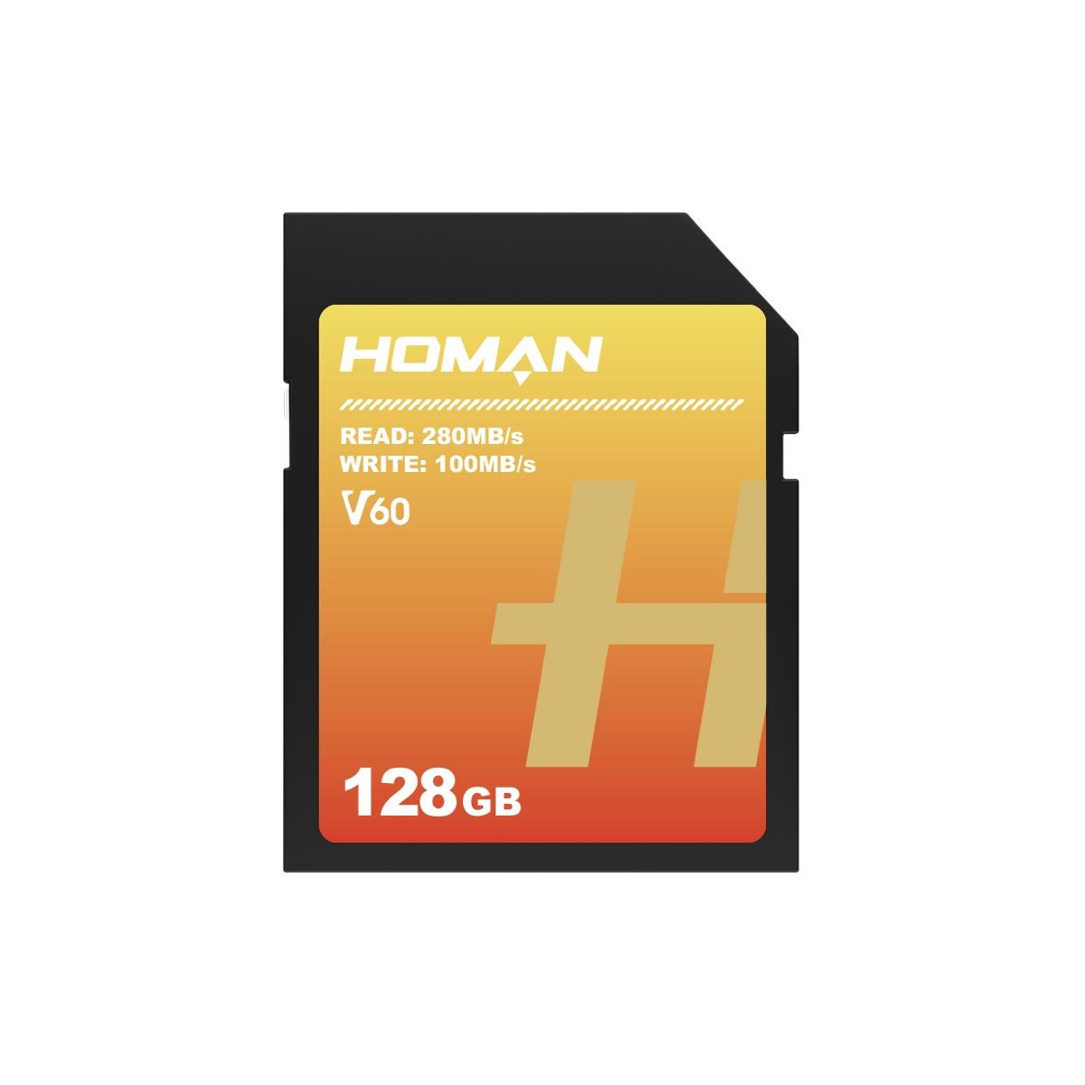 Homan UHS II SD Card V60 - Varie Dimensioni