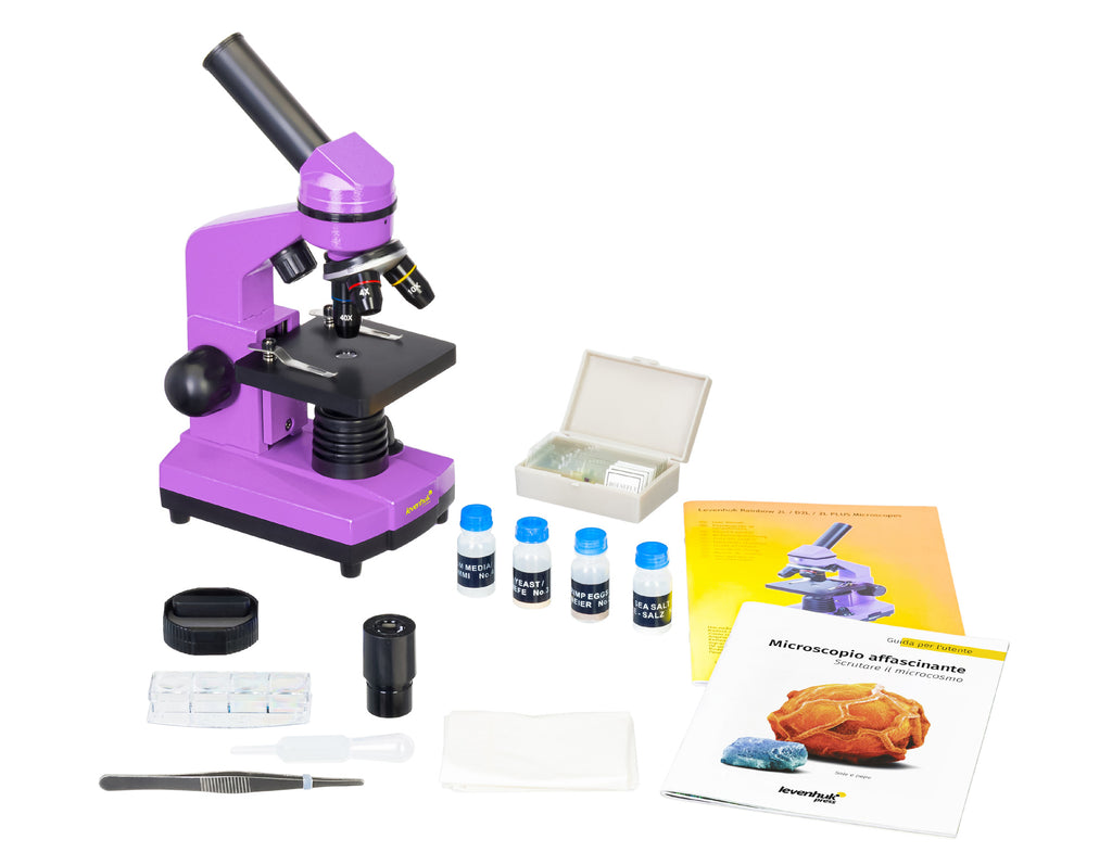 Microscopio Levenhuk Rainbow 2L