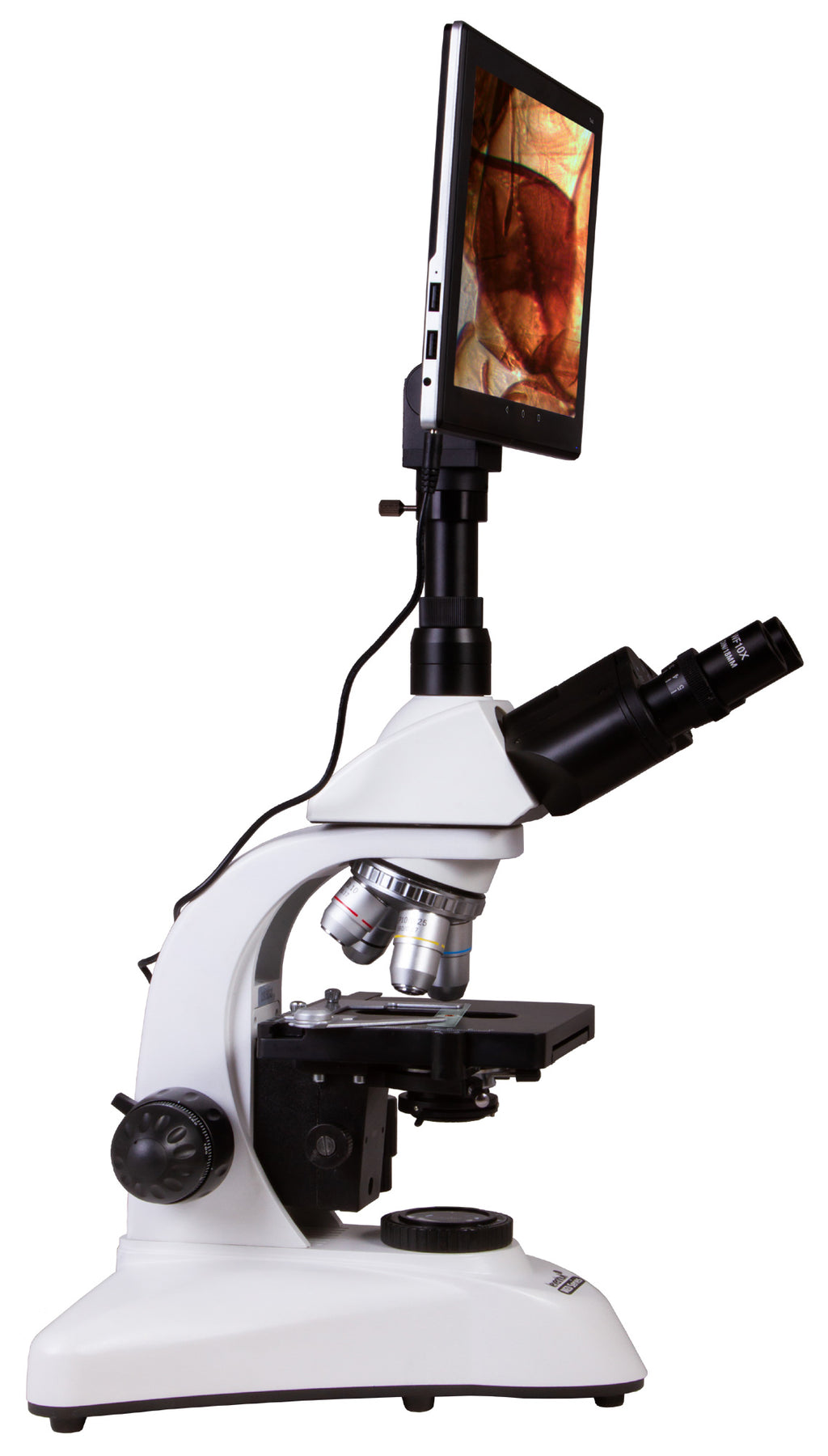 Microscopio trinoculare digitale Levenhuk MED D20T LCD