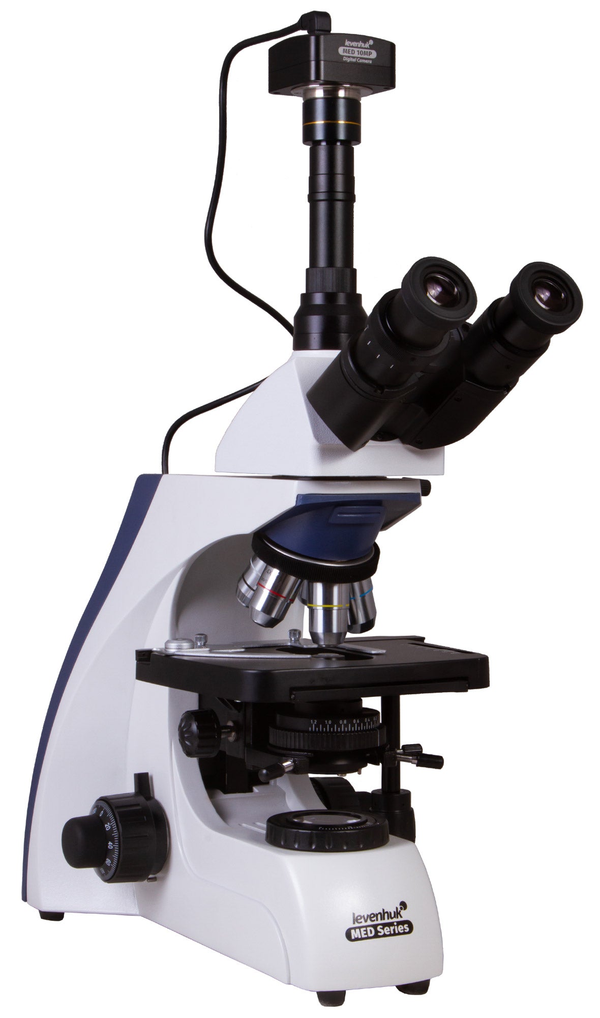 Microscopio trinoculare digitale Levenhuk MED D30T