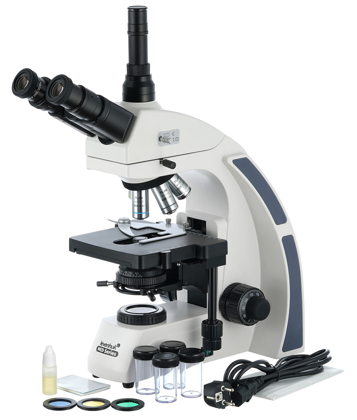 Microscopio trinoculare Levenhuk MED 40T