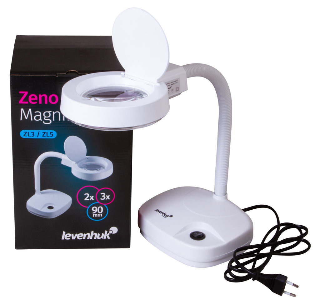 Lente d’ingrandimento Levenhuk Zeno Lamp ZL3 LUM