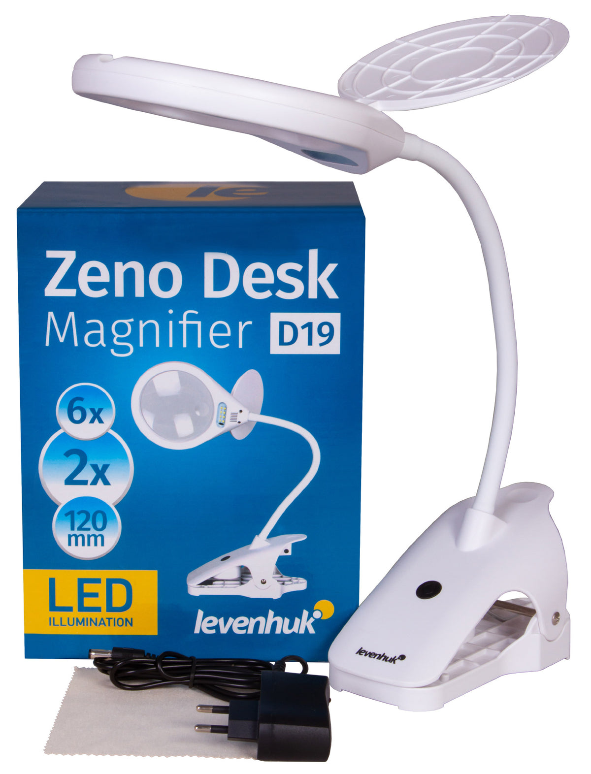 Lente d’ingrandimento Levenhuk Zeno Desk D19