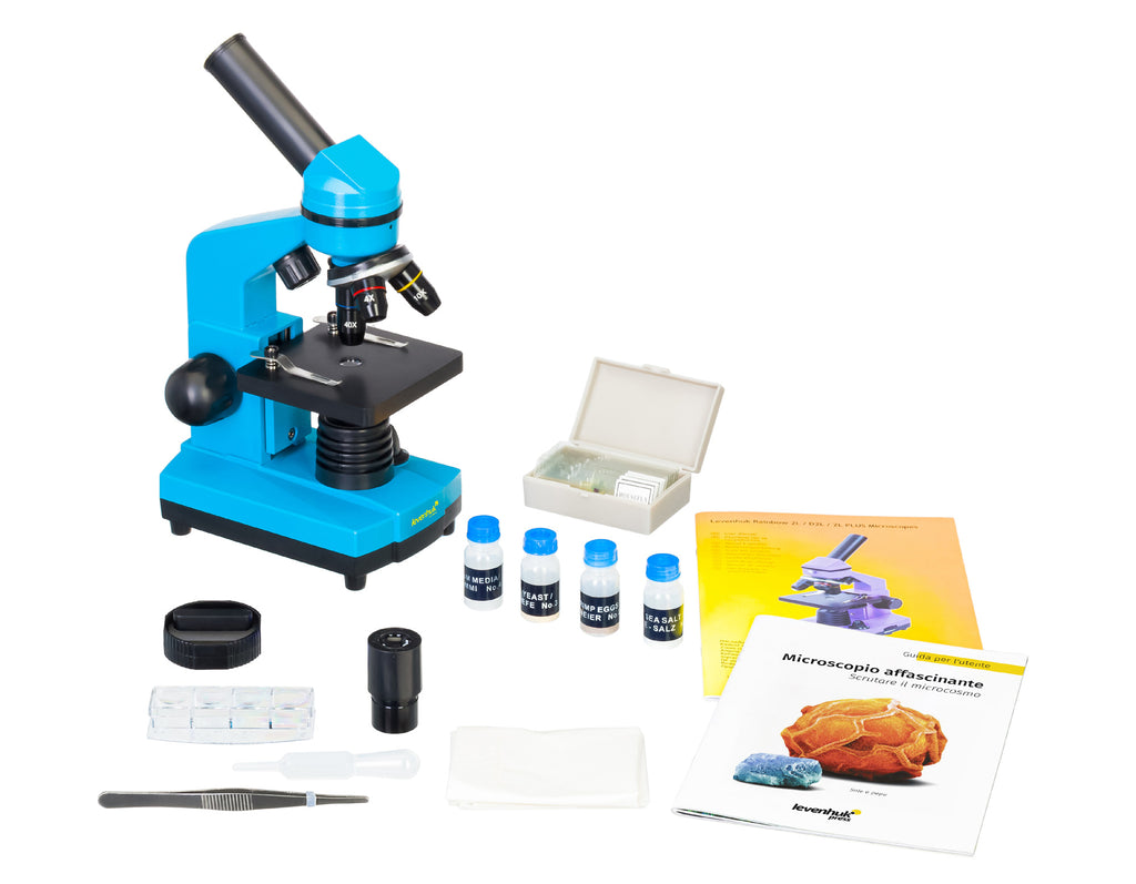 Microscopio Levenhuk Rainbow 2L