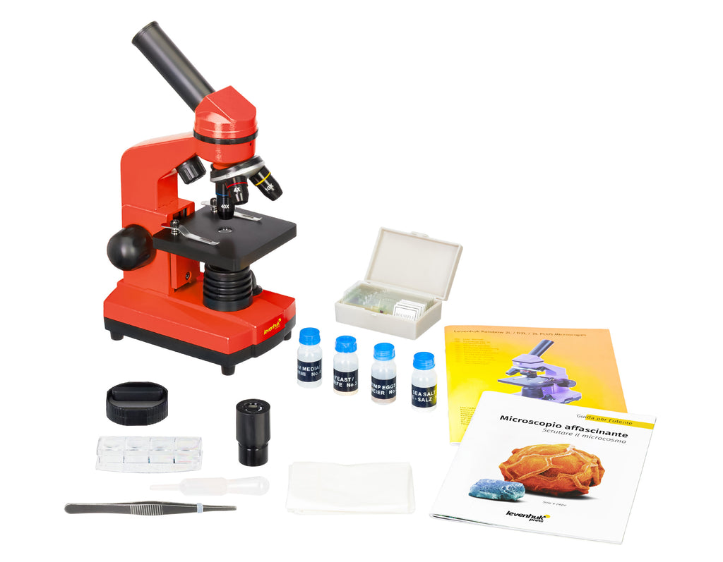 Microscopio Levenhuk Rainbow 2L