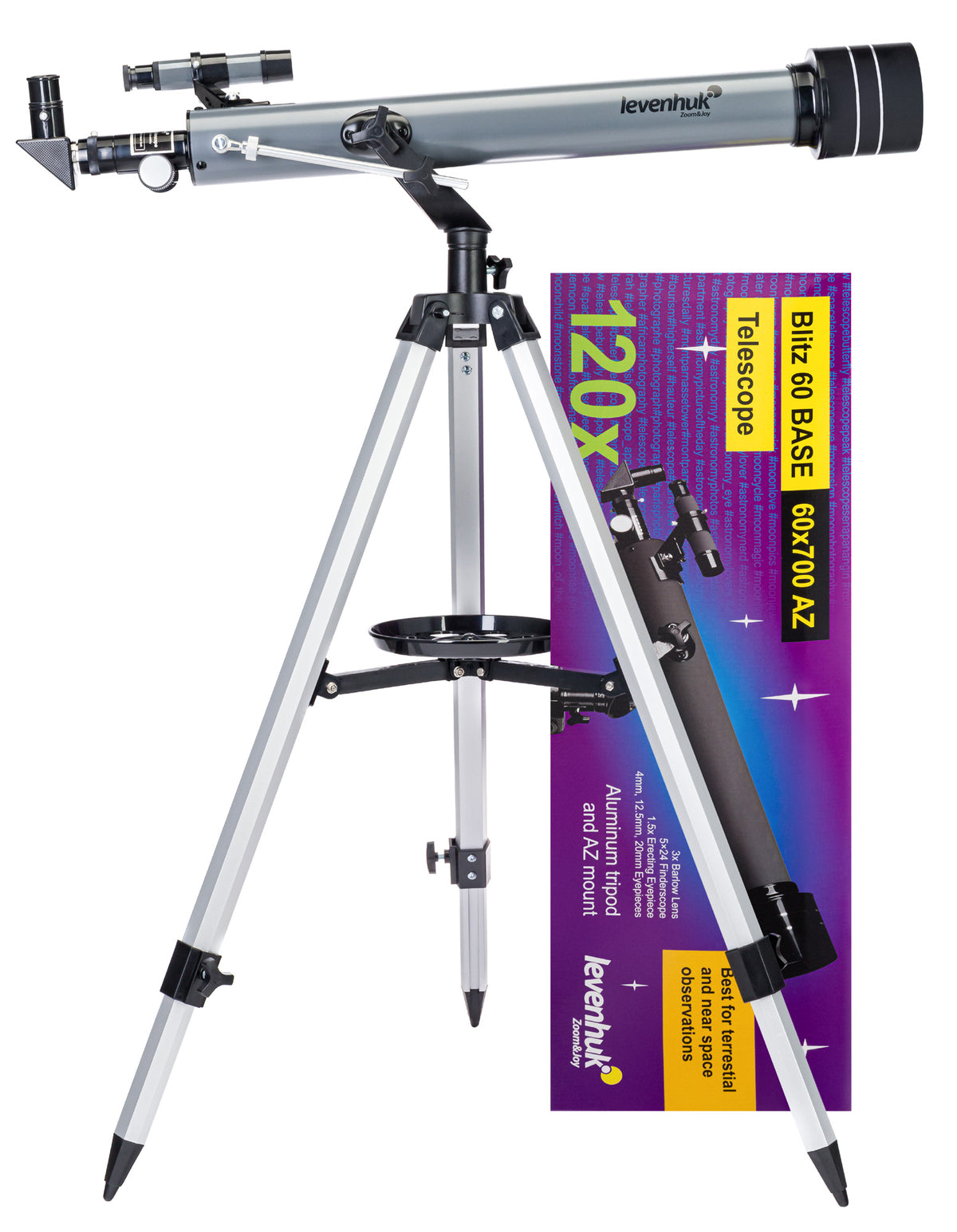 Telescopio Levenhuk Blitz 60 BASE