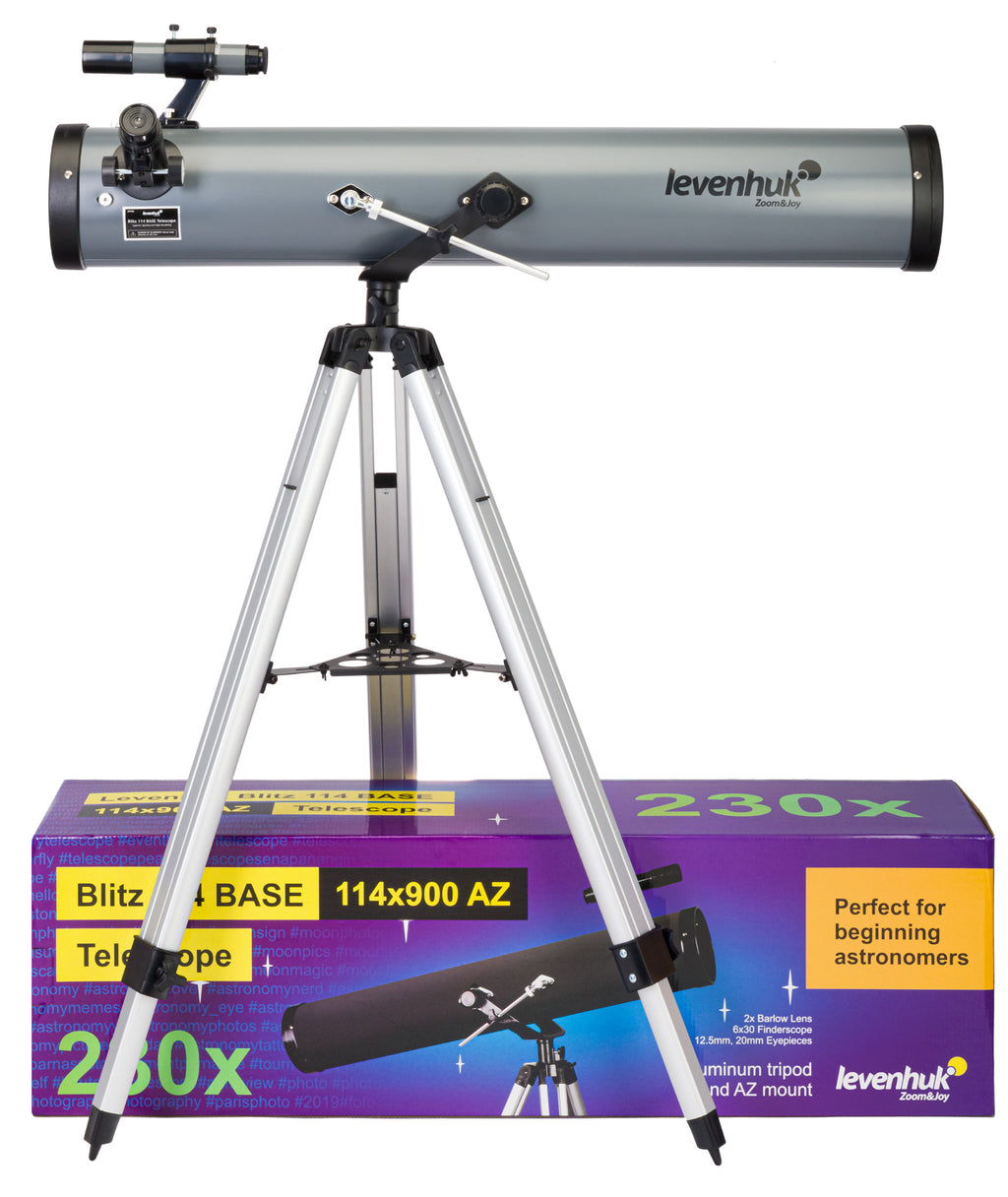 Telescopio Levenhuk Blitz 114 BASE