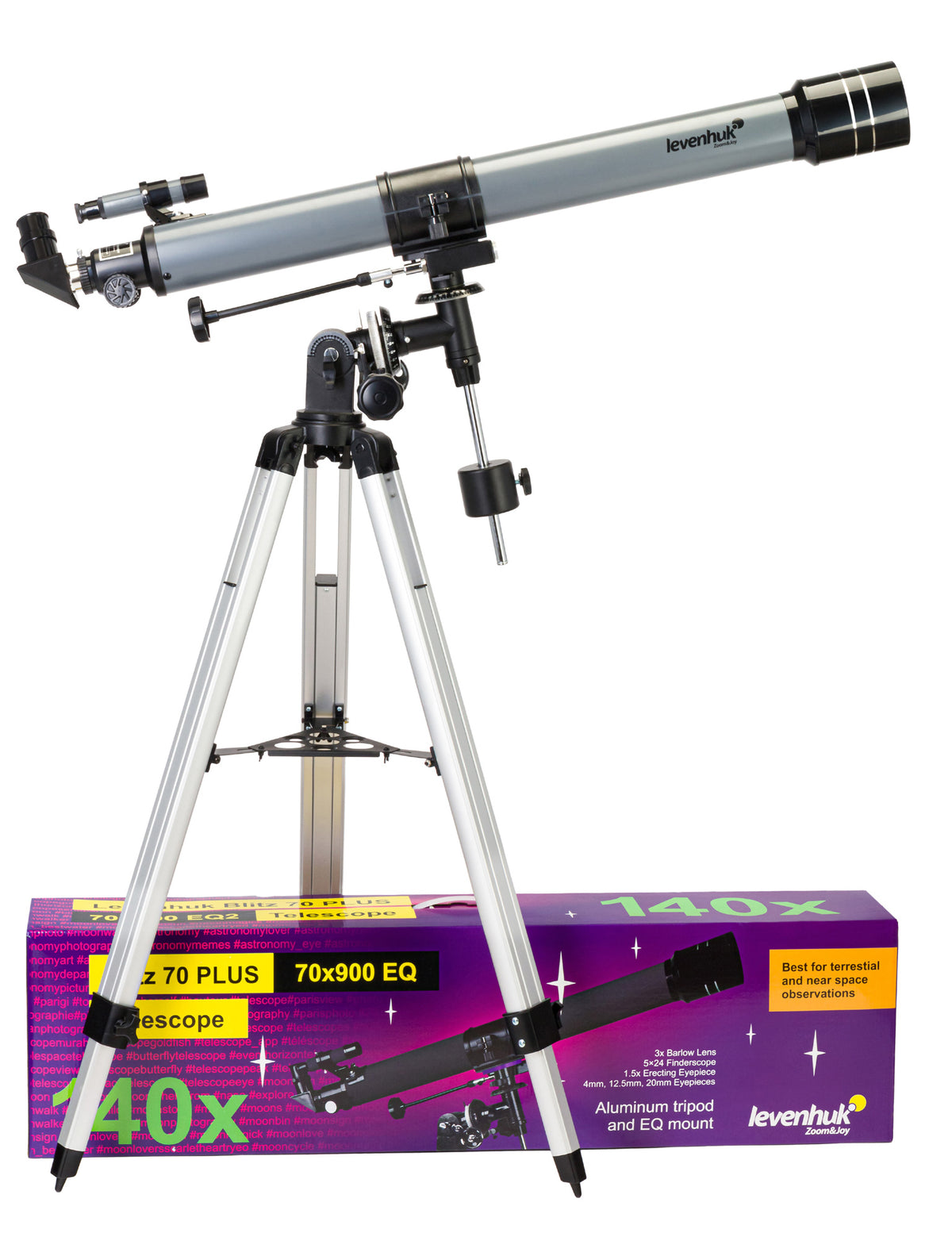Telescopio Levenhuk Blitz 70 PLUS