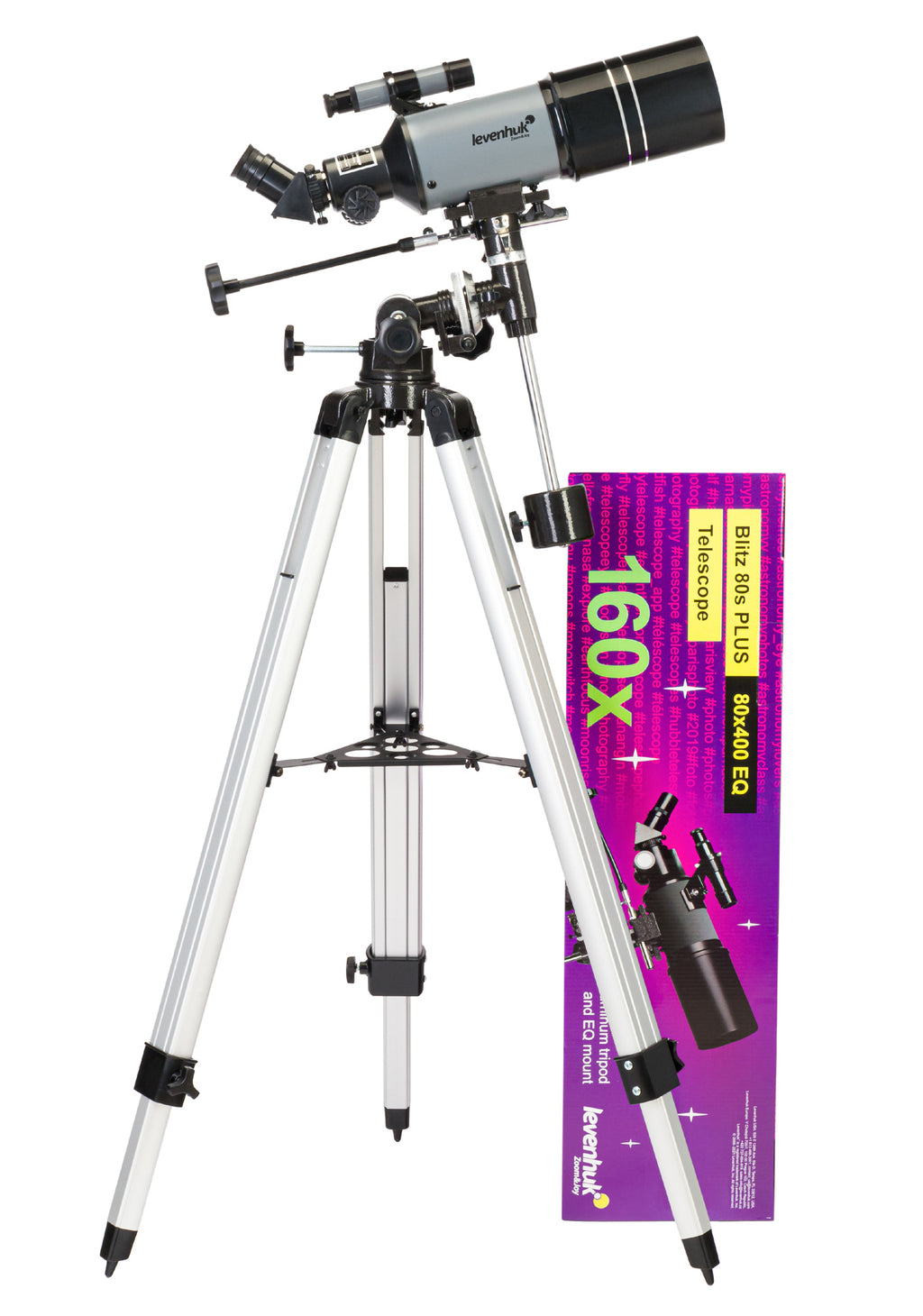 Telescopio Levenhuk Blitz 80s PLUS