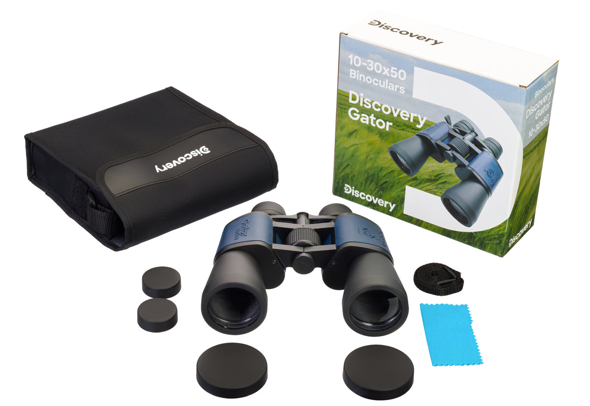 Binocolo Discovery Gator 10–30x50