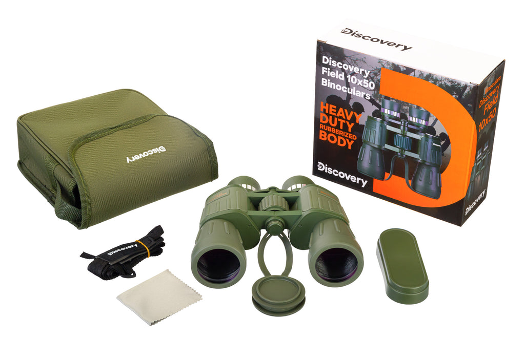 Binocolo Discovery Field 10x50