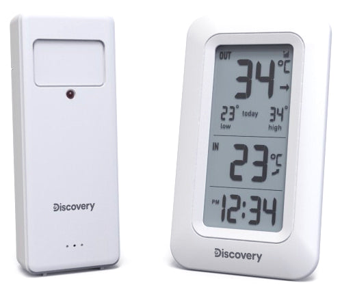 Stazione meteorologica con orologio Discovery Report W10