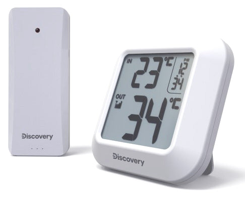 Stazione meteorologica con orologio Discovery Report W20