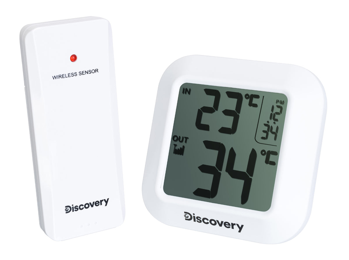 Stazione meteorologica con orologio Discovery Report W20
