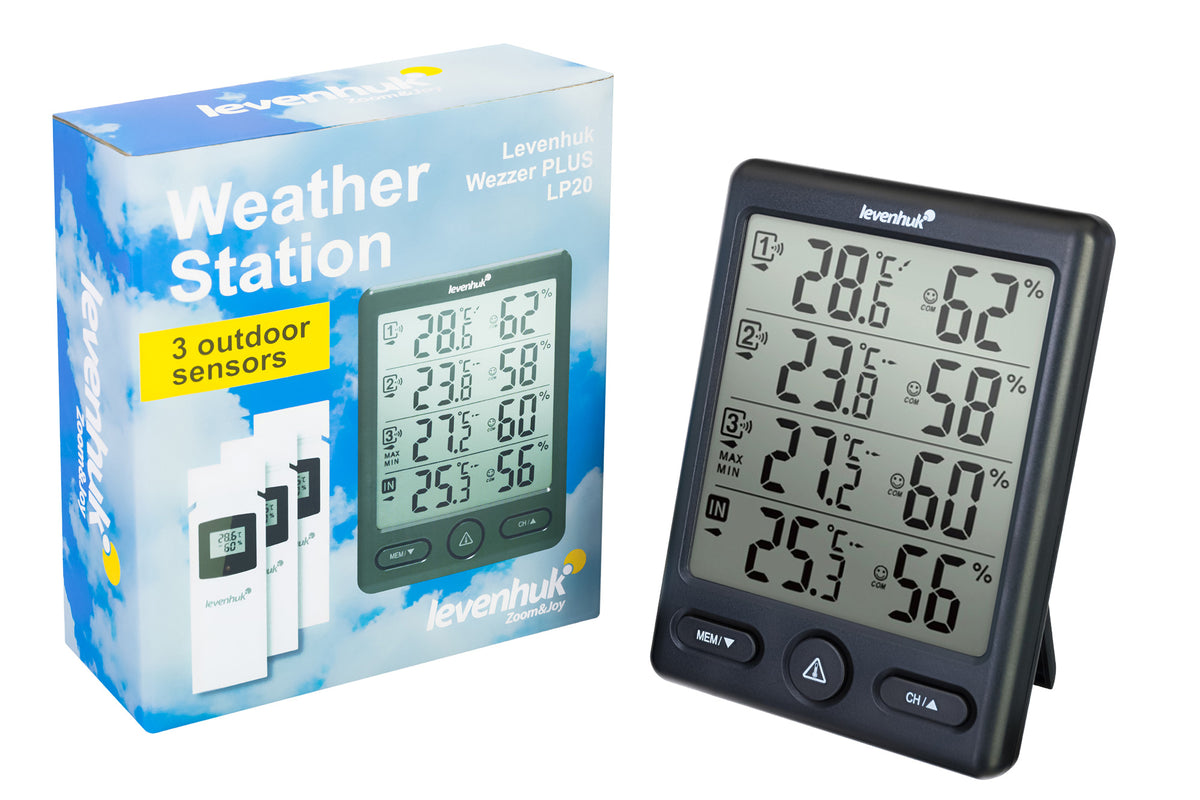 Stazione meteo Levenhuk Wezzer PLUS LP20