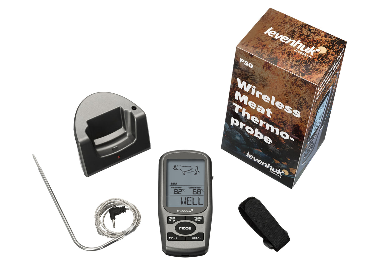 Termometro a sonda wireless per alimenti Levenhuk F30