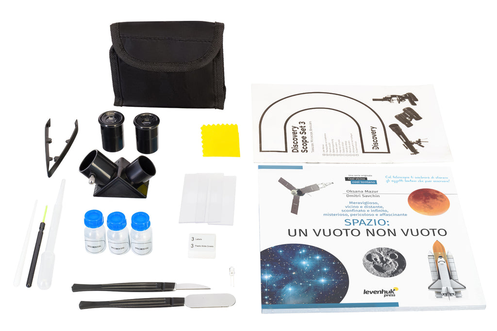 Set Discovery Scope 3 con libro
