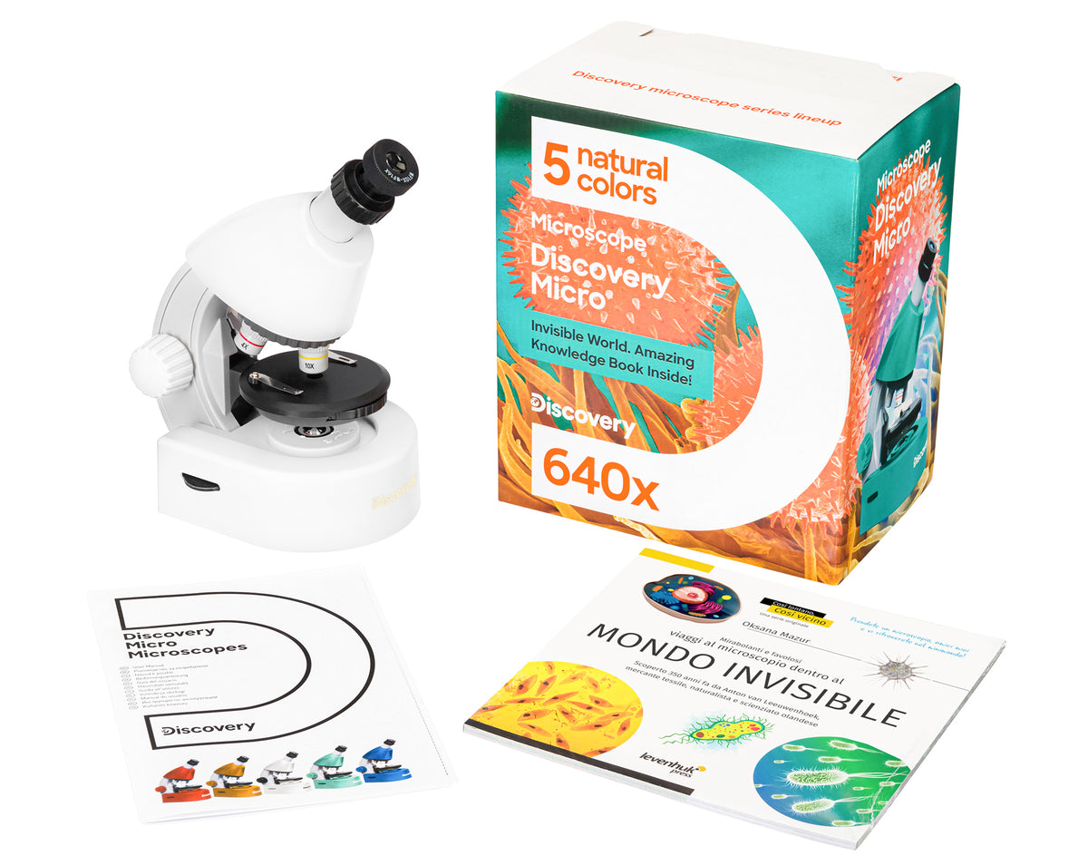 Microscopio Discovery Micro con libro