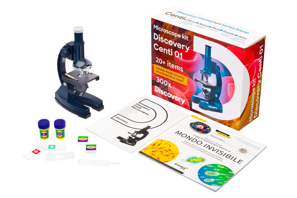 Microscopio Discovery Centi 01 con libro
