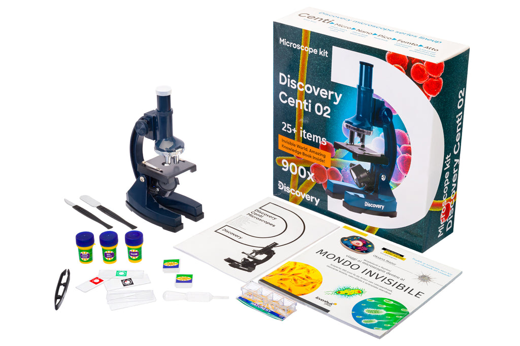 Microscopio Discovery Centi 02 con libro