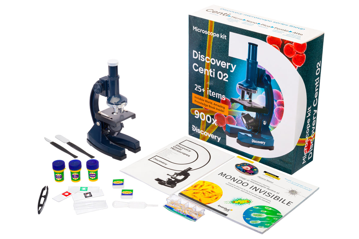 Microscopio Discovery Centi 02 con libro