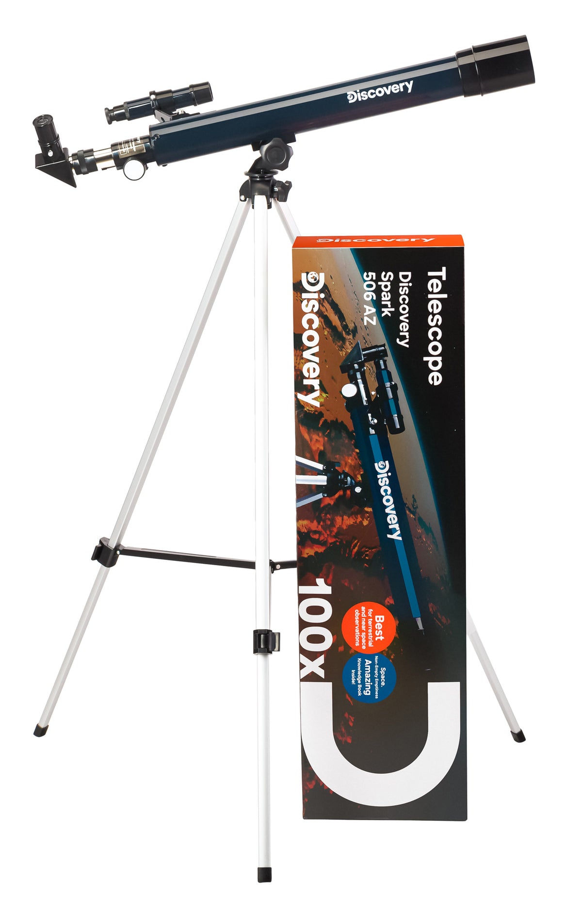 Telescopio Discovery Spark 506 AZ con libro