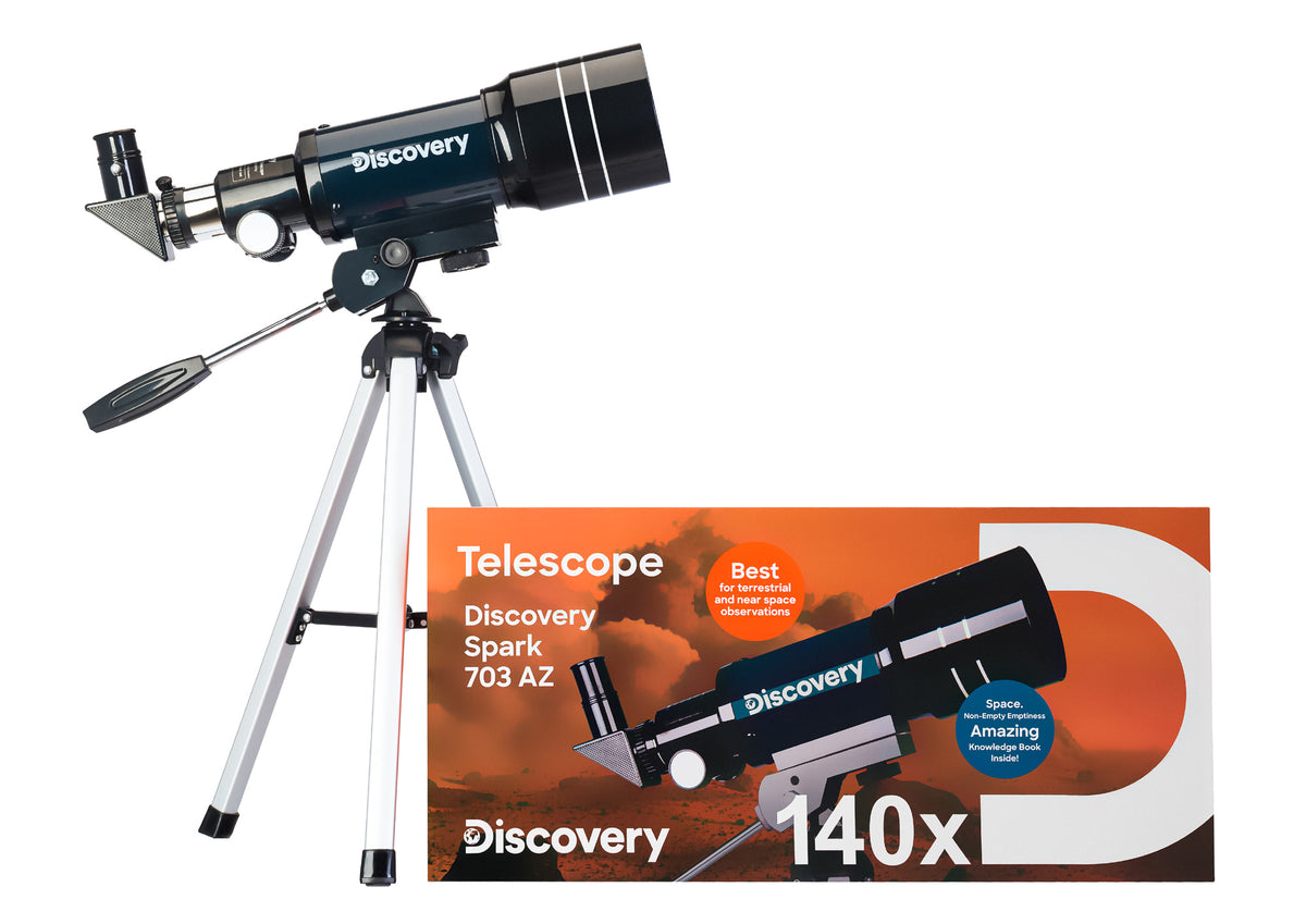 Telescopio Discovery Spark 703 AZ con libro
