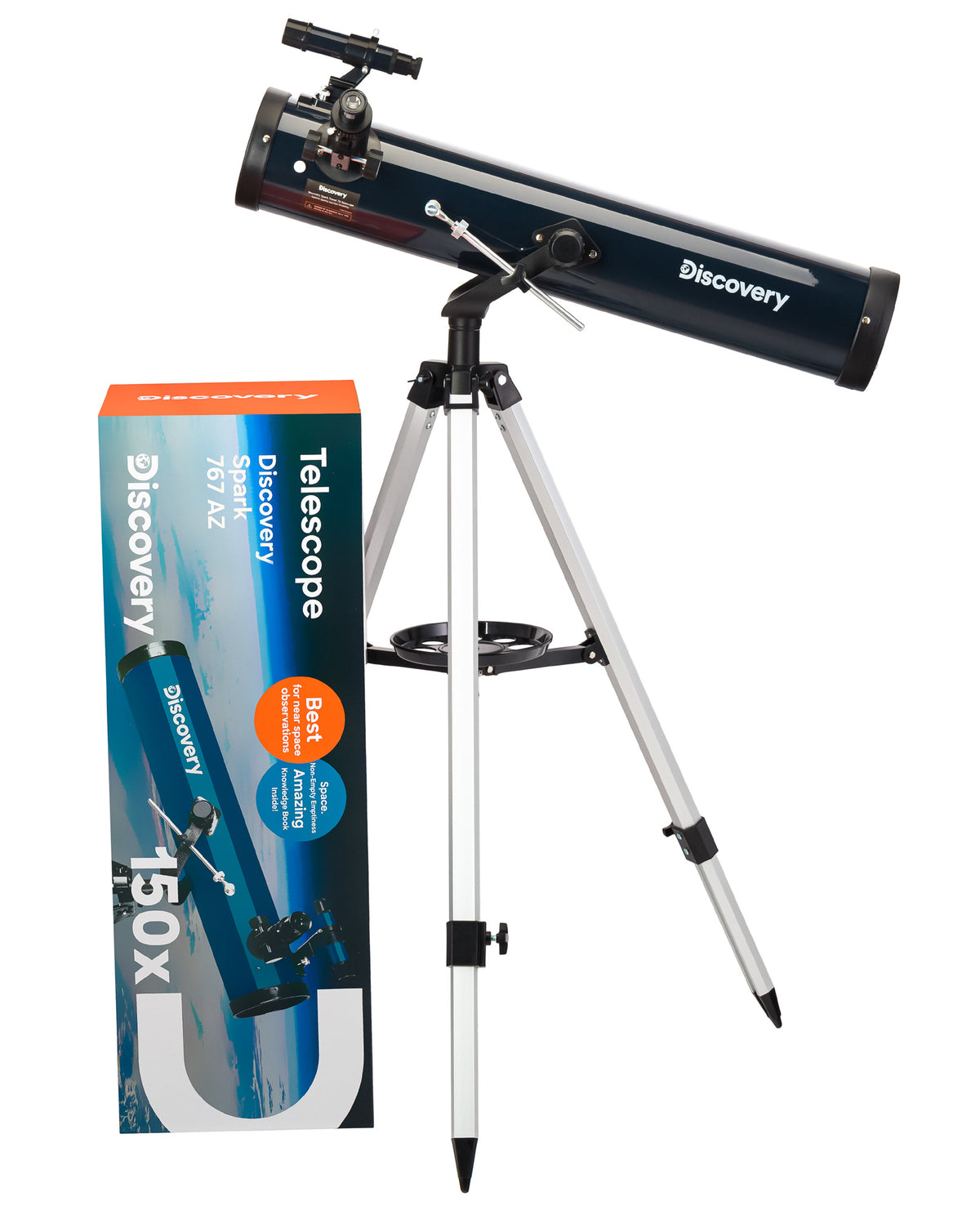 Telescopio Discovery Spark 767 AZ con libro