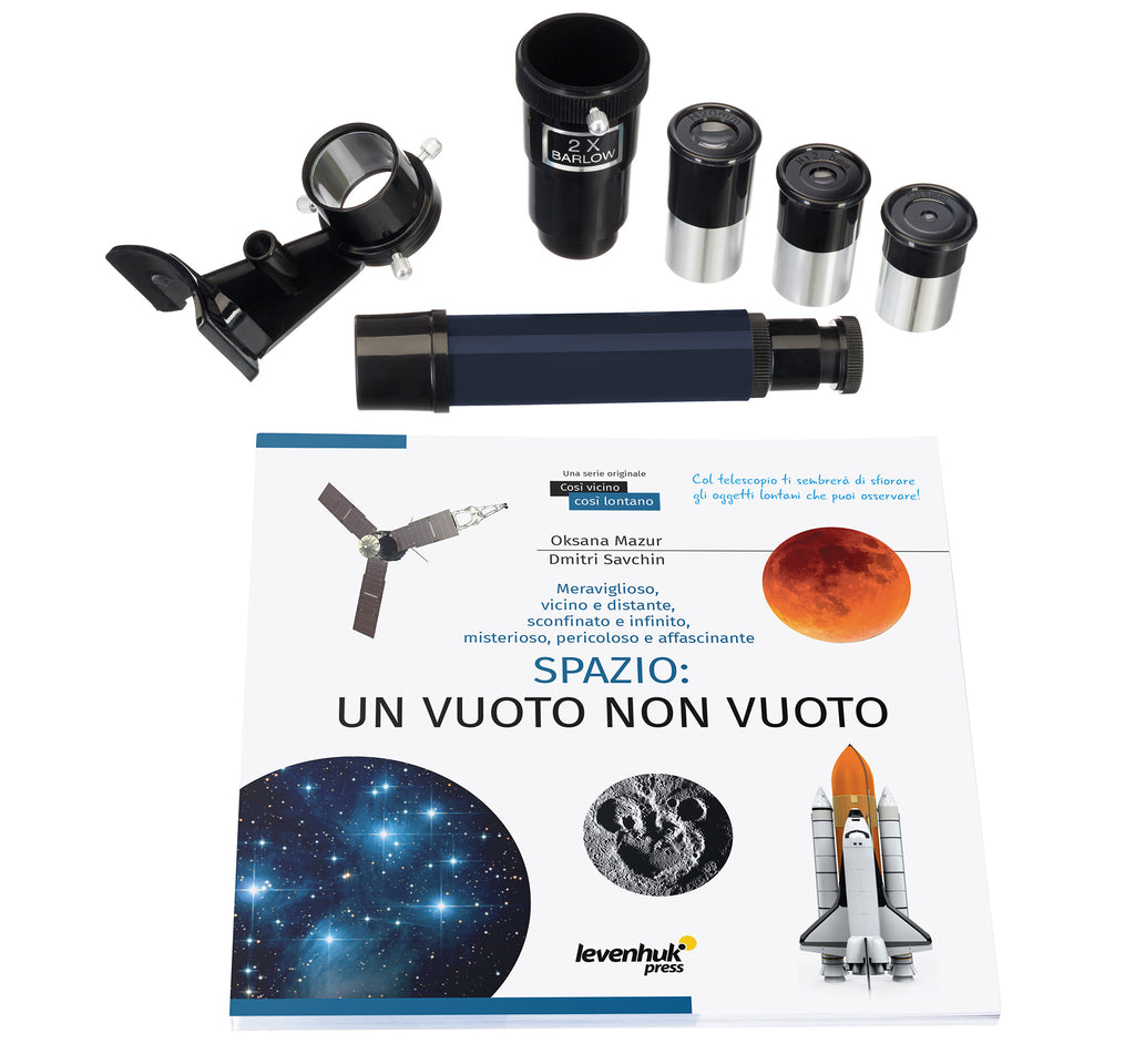 Telescopio Discovery Spark 769 EQ con libro