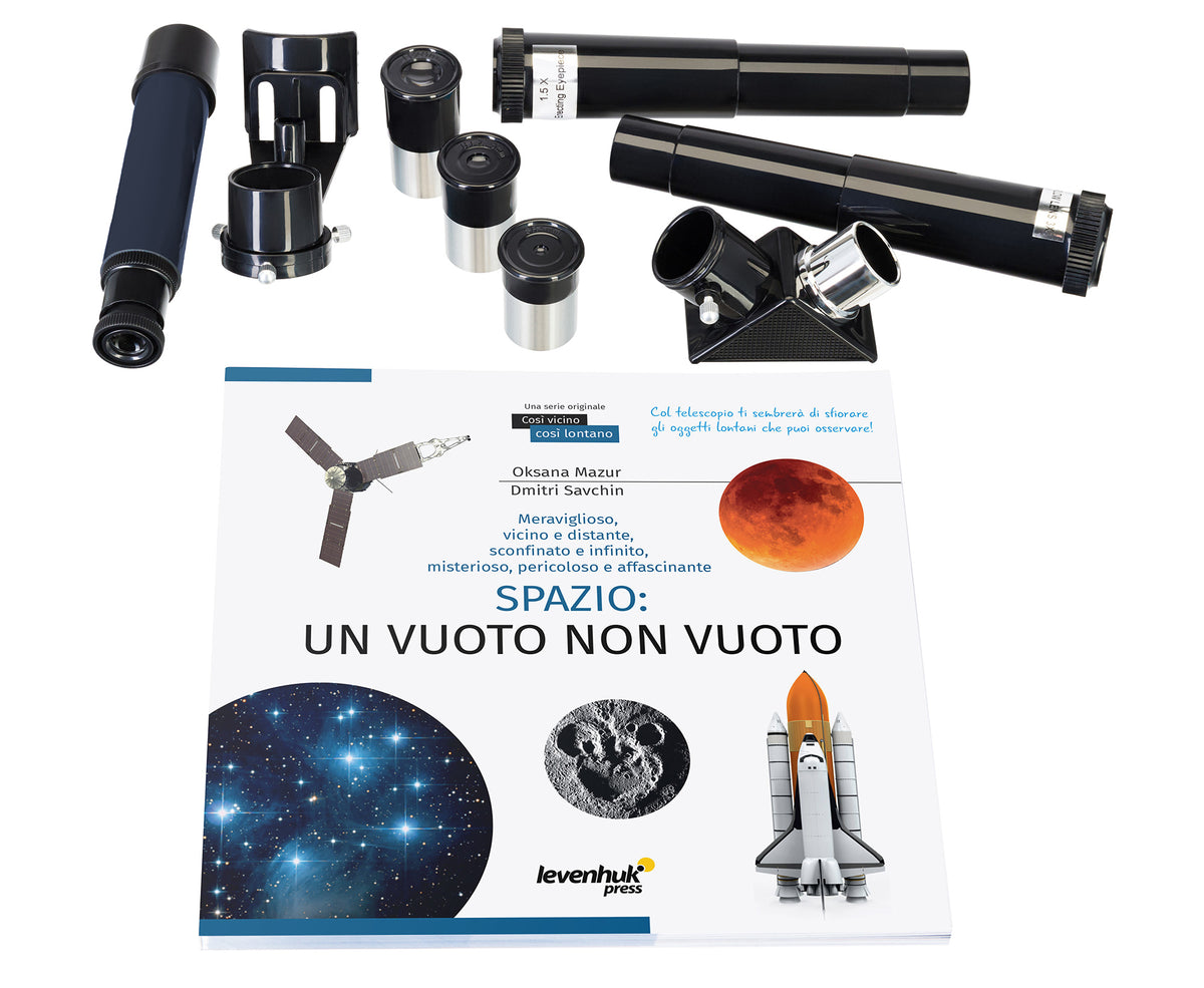 Telescopio Discovery Spark 809 EQ con libro