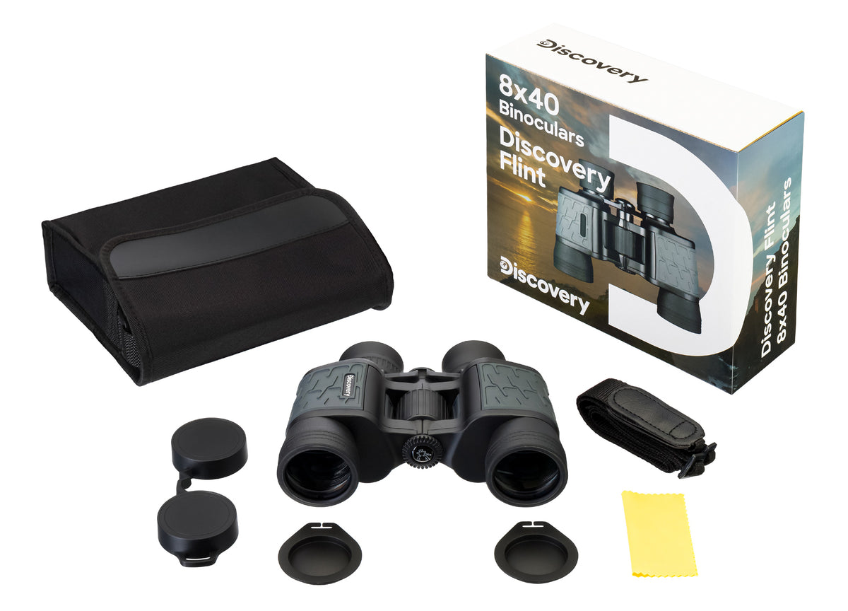 Binocolo Discovery Flint 8x40