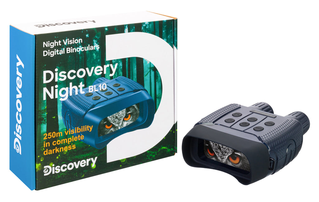 Visore notturno binoculare digitale Discovery Night BL10 con treppiede