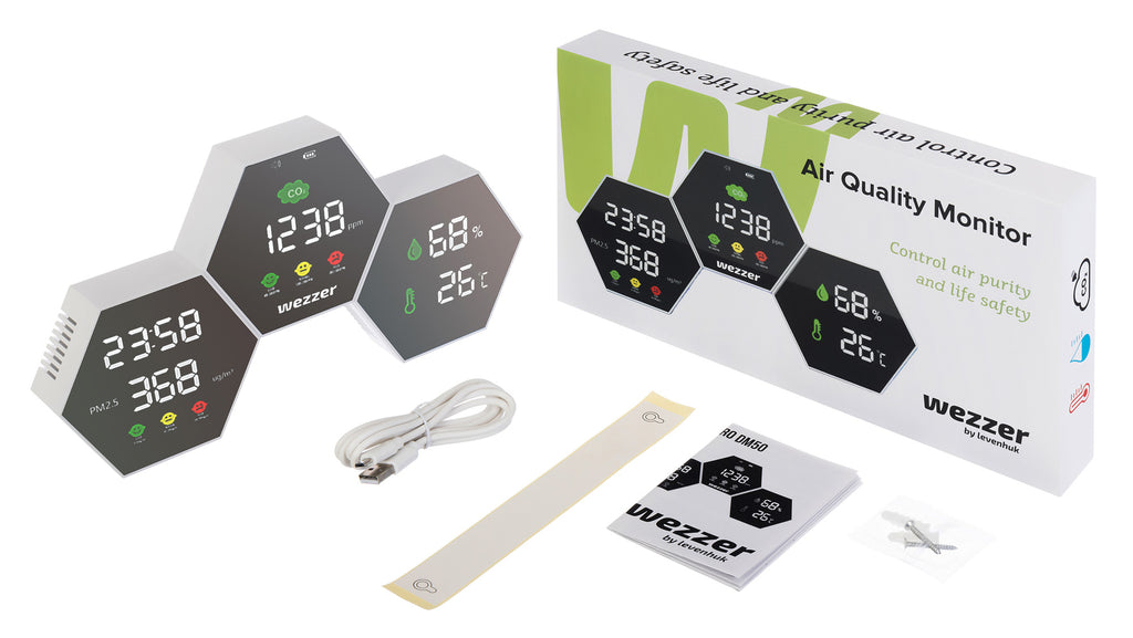 Misuratore della qualità dell’aria Levenhuk Wezzer Air PRO DM50
