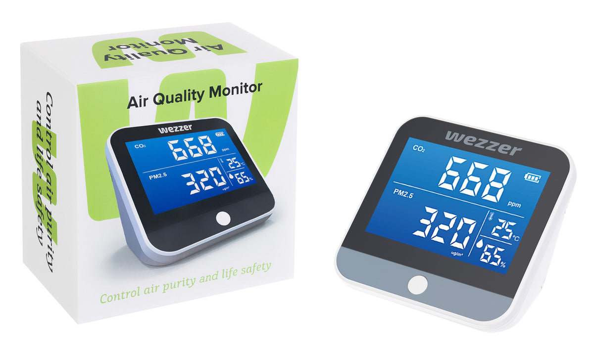 Monitor della qualità dell’aria Levenhuk Wezzer Air PRO DM30