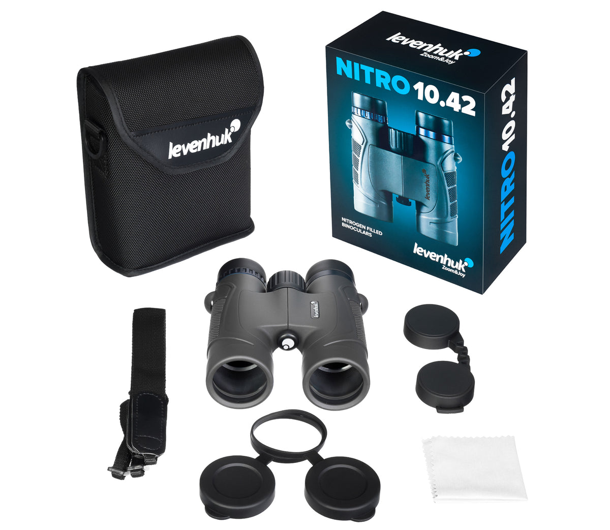 Binocolo Levenhuk Nitro 10x42