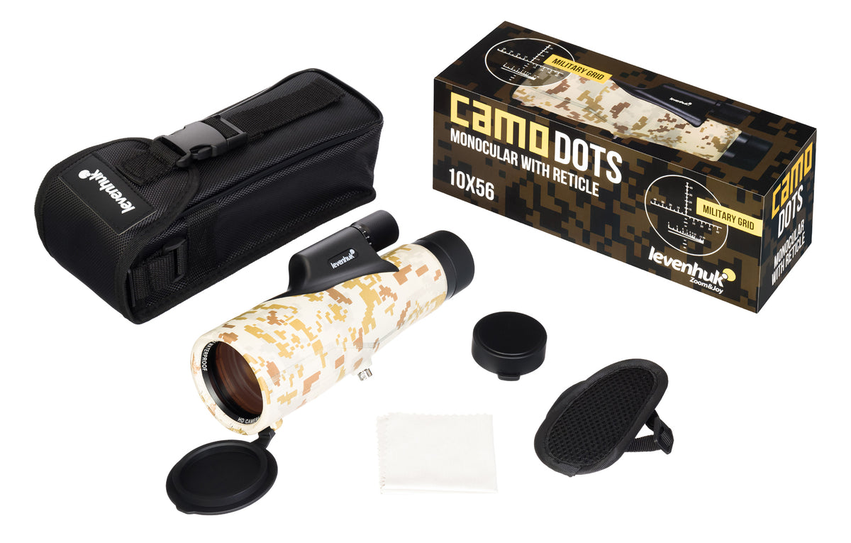 Monoculare con reticolo Levenhuk Camo 10x56
