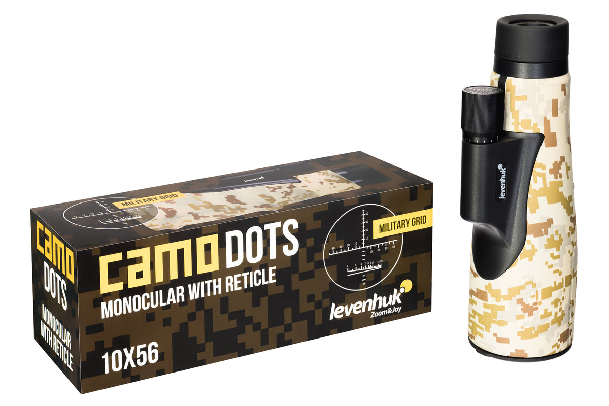 Monoculare con reticolo Levenhuk Camo 10x56