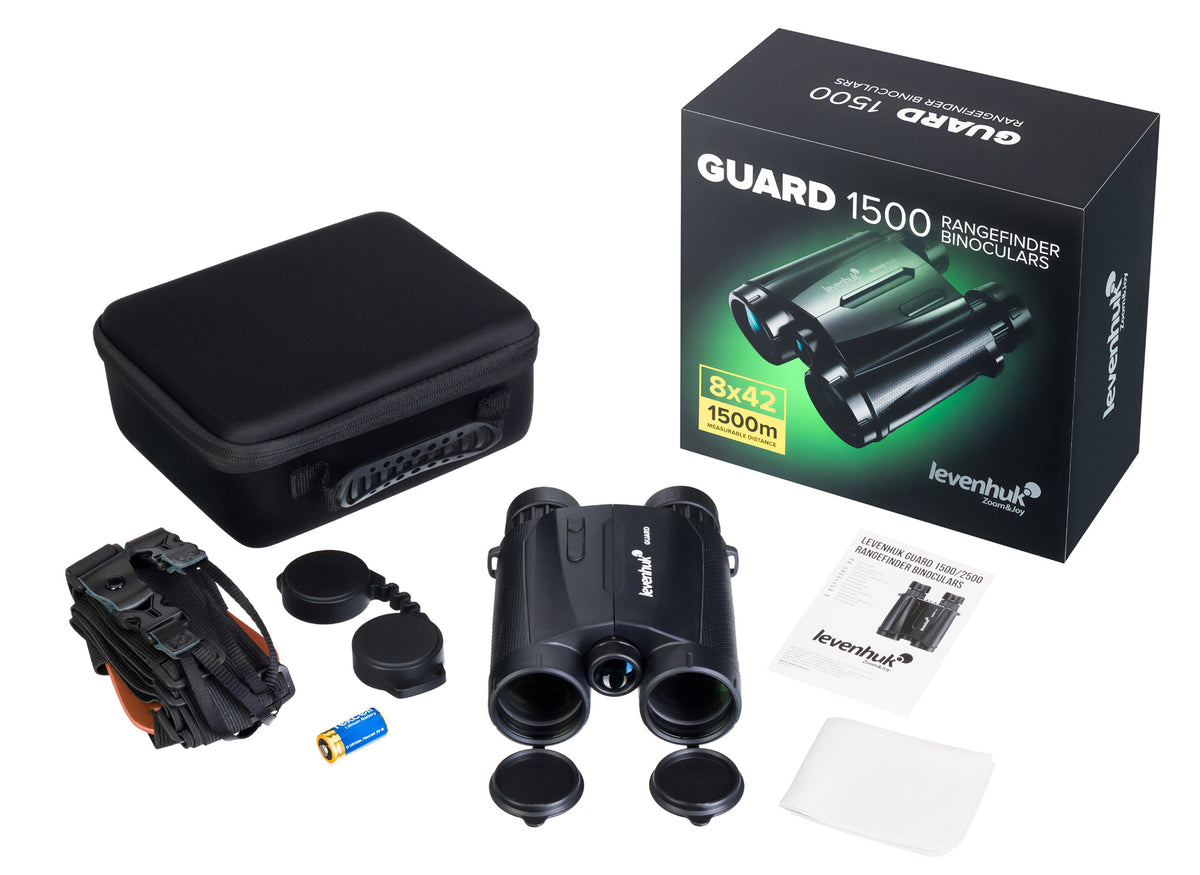 Binocolo con telemetro Levenhuk Guard 1500