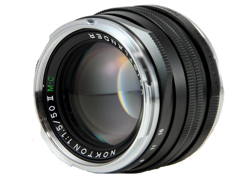 Voigtlander Nokton 50/1,5 II  Nero e Silver (Leica M)