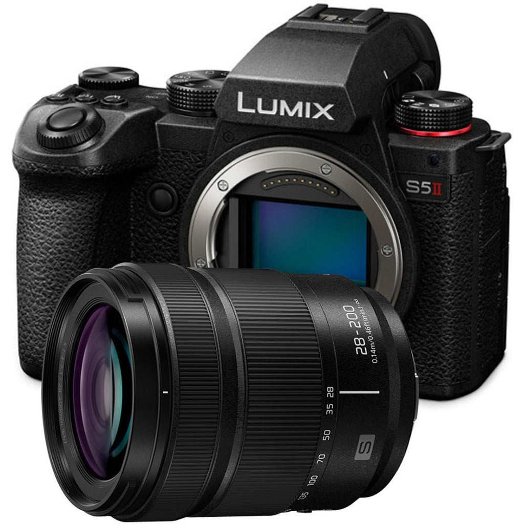 Panasonic LUMIX S5 II con 28/200  - Garanzia Fowa 4 anni - A CASA TUA IN 3/4 GIORNI - SCONTO IN CASSA -200€ CON VENDITA ABBINATA FINO AL 10/05/26