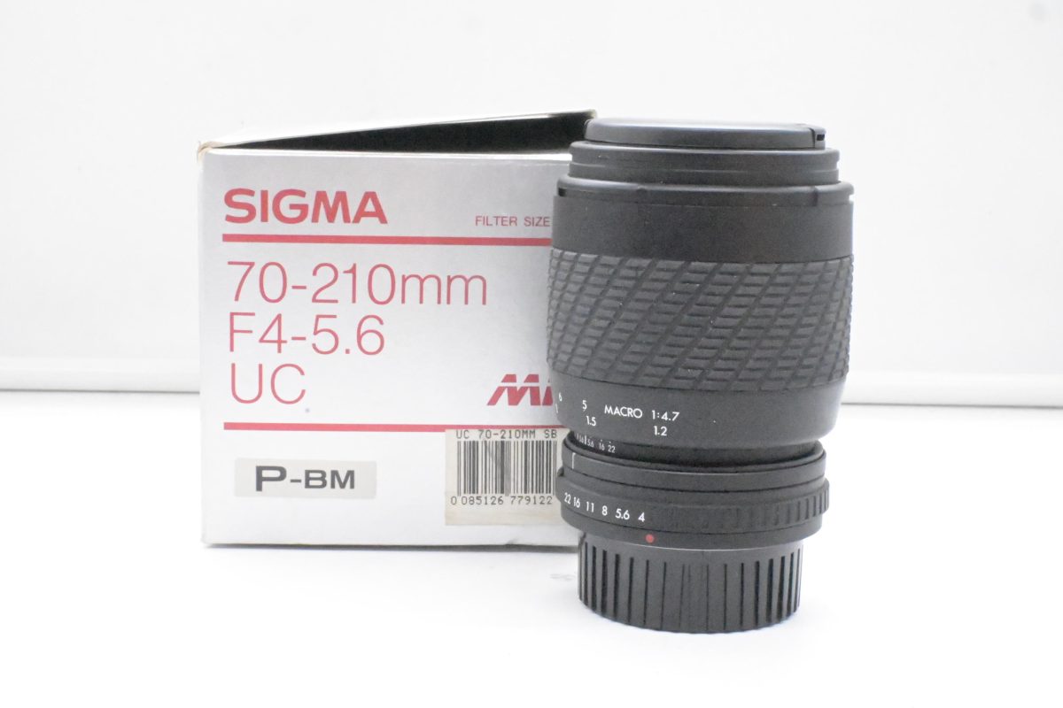 Sigma 70-210 f4-5.6 x P-BM