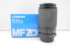 Cosina 70/210 f4.5-5.6 Mc Macro